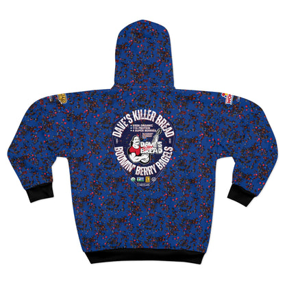 BERRYCAMO DKB, sudadera con capucha y logotipos laterales.