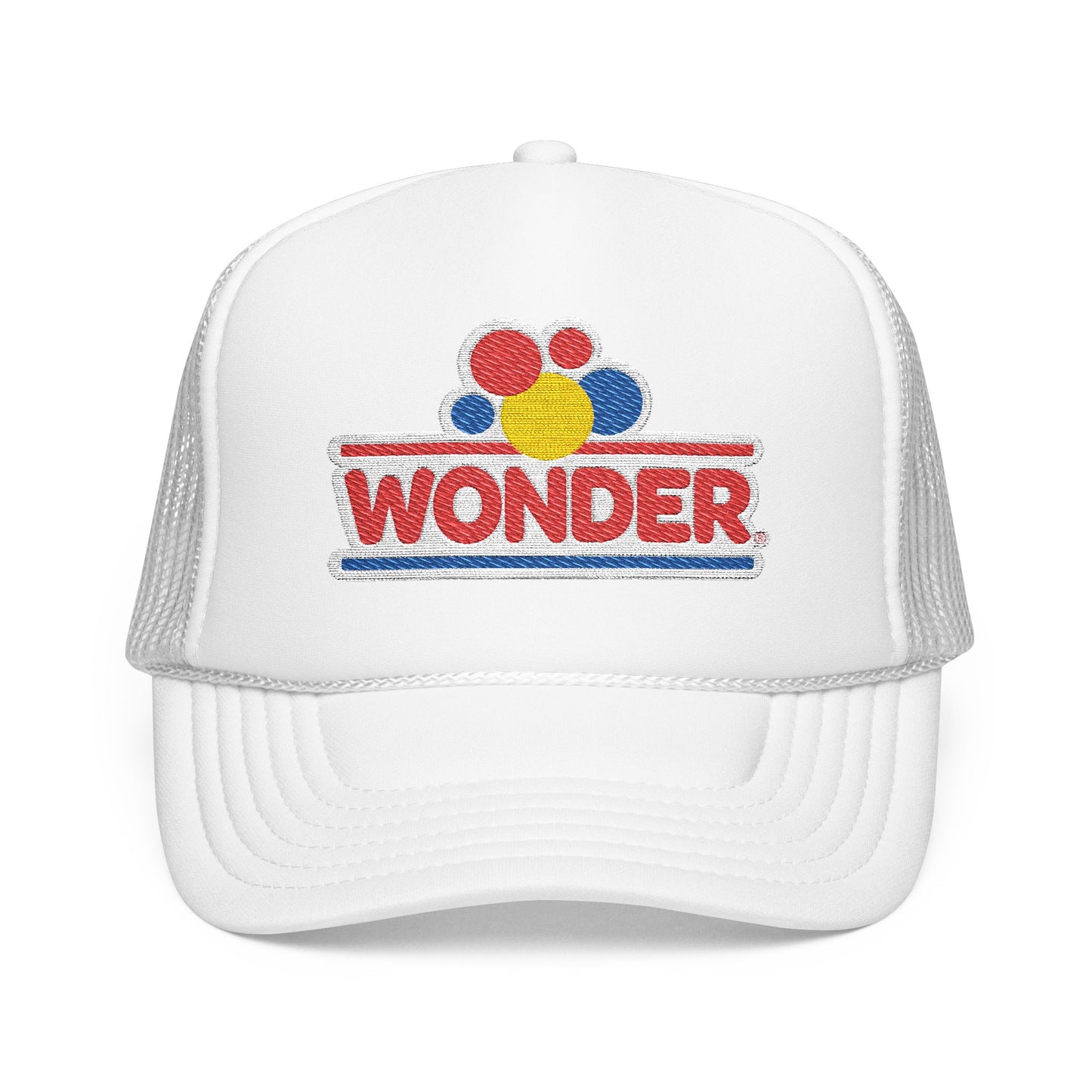 Wonderbread Embroidered Vintage Patch Trucker Hat
