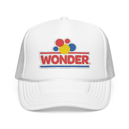 Wonderbread Embroidered Vintage Patch Trucker Hat