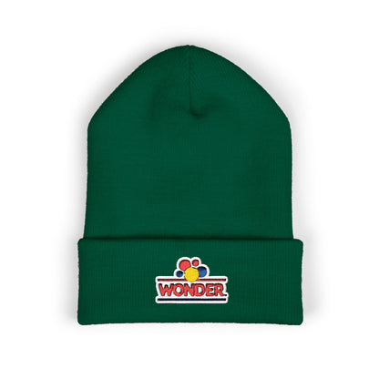 Classic Cuffed Beanie with Wonder bread Embroidered logo