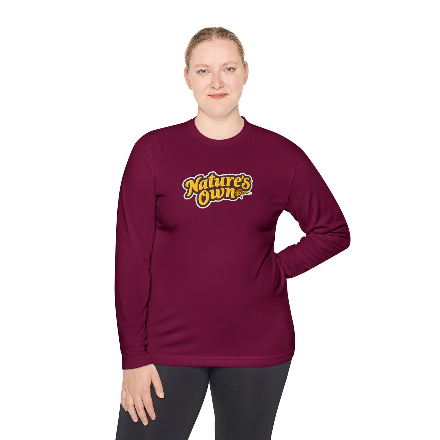 Nature's Own Long Sleeve Tee — 'Goodness of Nature' Logo Shirt