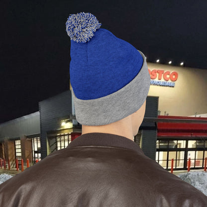 Wonderbread Embroidered Pom-Pom Knit Cap – TastyKake Logo