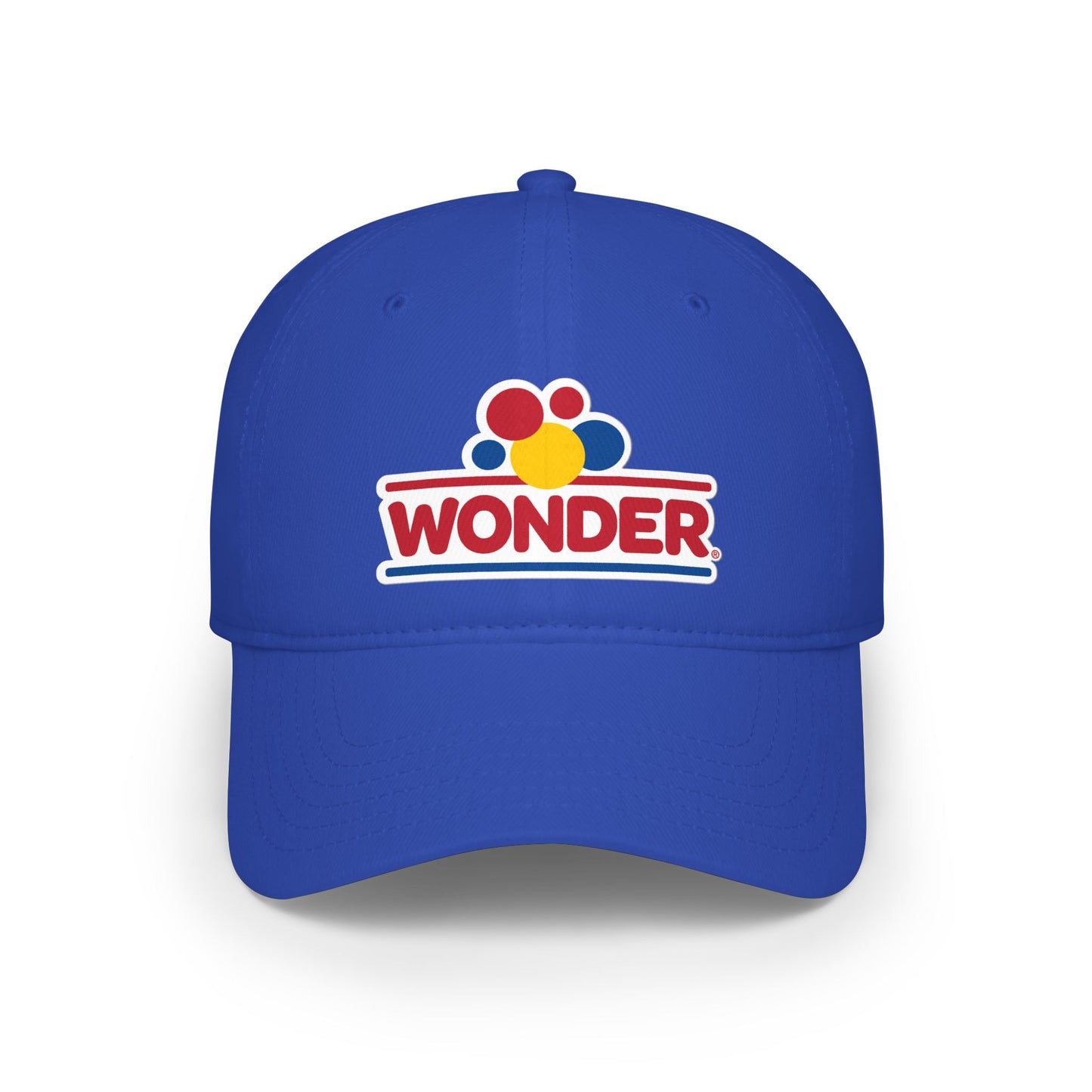 Low Profile Baseball Cap with embroidered Wonder bread Hat