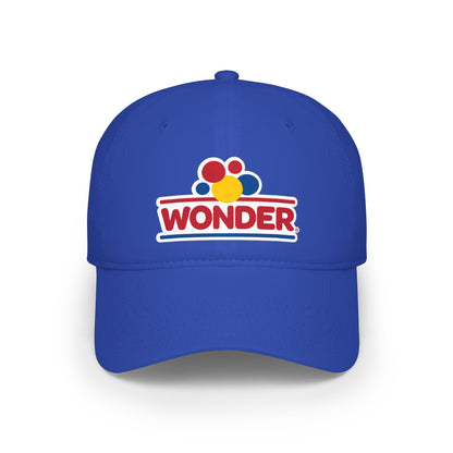Low Profile Baseball Cap with embroidered Wonder bread Hat