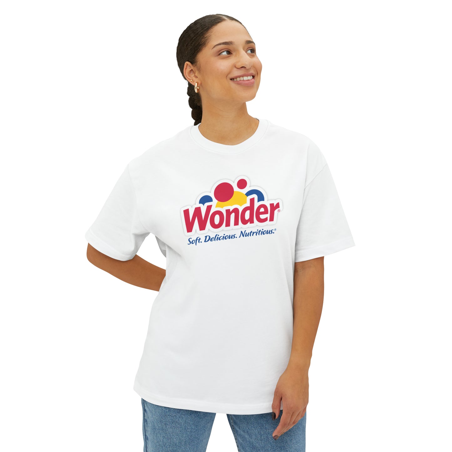 Wonder bread Oversized Boxy Tee!