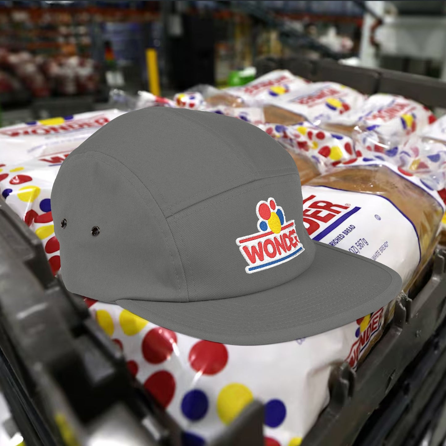 Wonderbread Embroidered 5-Panel Cap