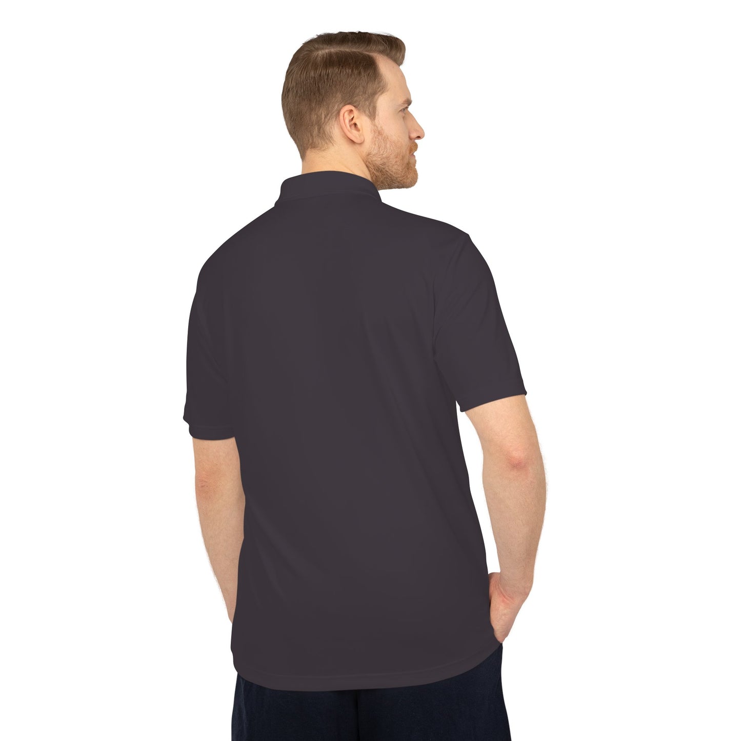 Adidas® Performance Polo Shirt, Embroidered Coca-Cola logo
