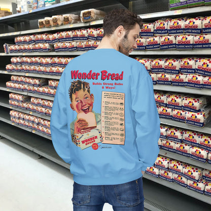 Wonderbread Two side print Crewneck Sweatshirt