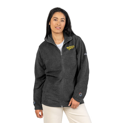 Nature's Own Columbia Embroidered Fleece Jacket "Goodness is in Our Nature" Back
