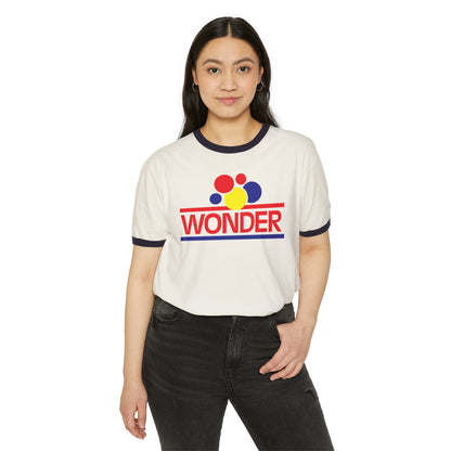 Wonder bread Cotton Ringer T-Shirt  Unisex