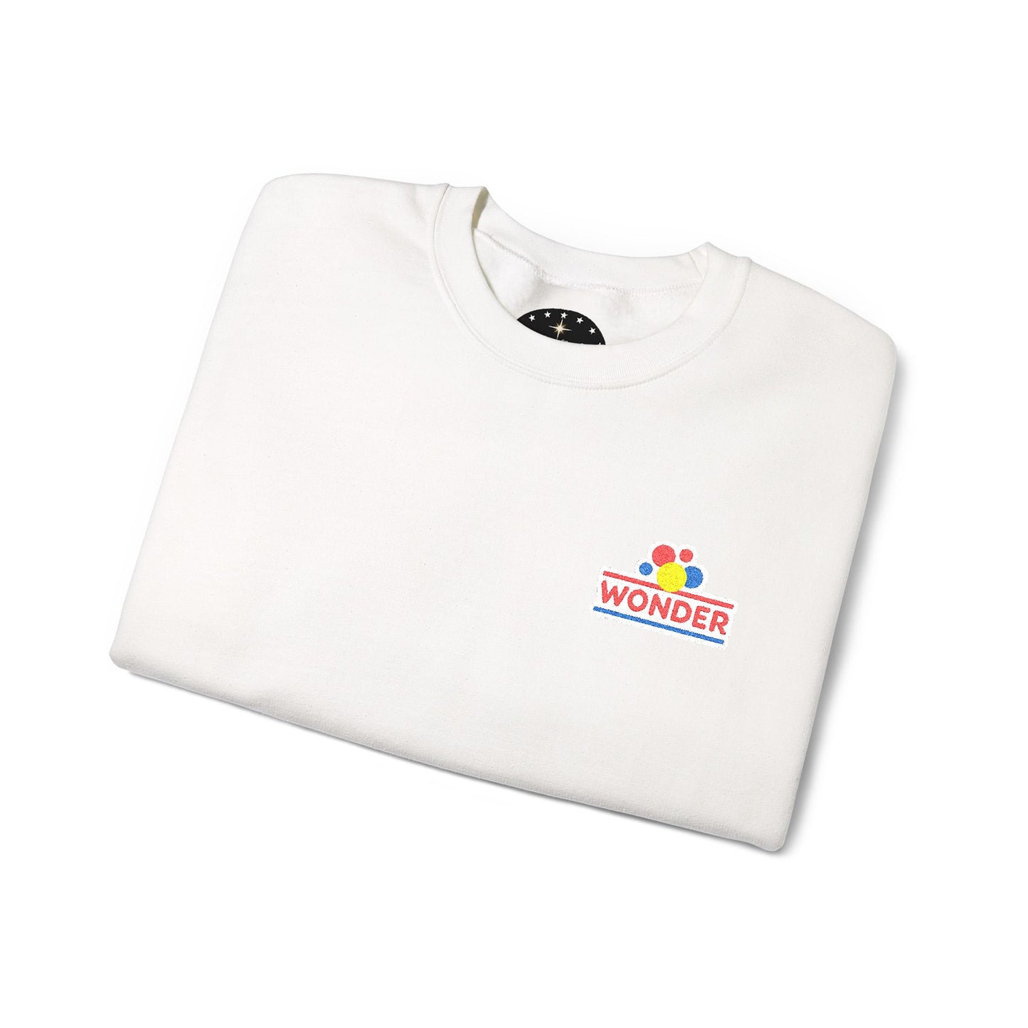 Vintage Crewneck Sweatshirt with Wonder Bread Embroided logo