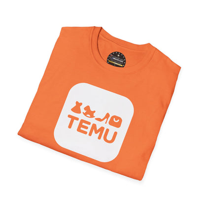 T-Shirt with Temu logos for Delivery drivers