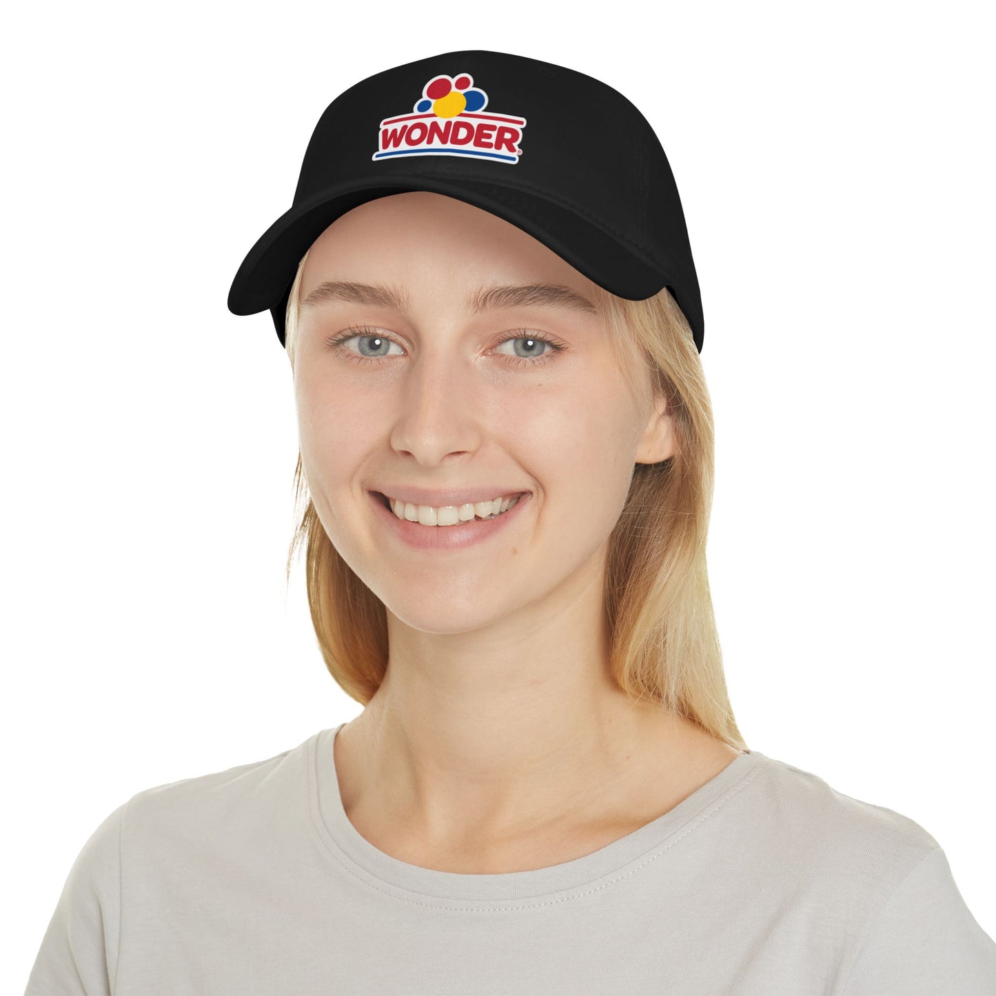 Low Profile Baseball Cap Wonderbread Hat