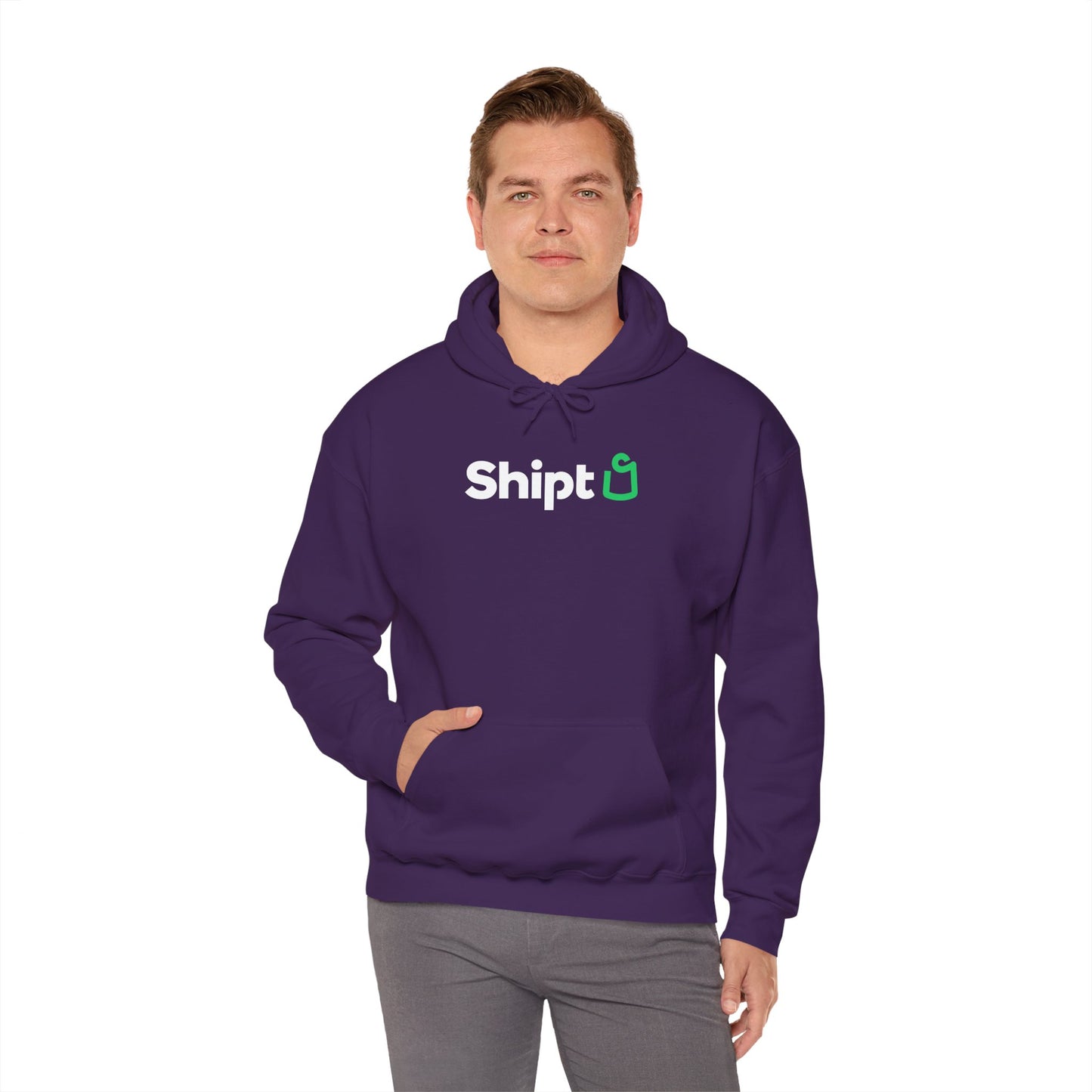 Unisex Hooded Sweatshirt with Shipt logo for Delivery driver