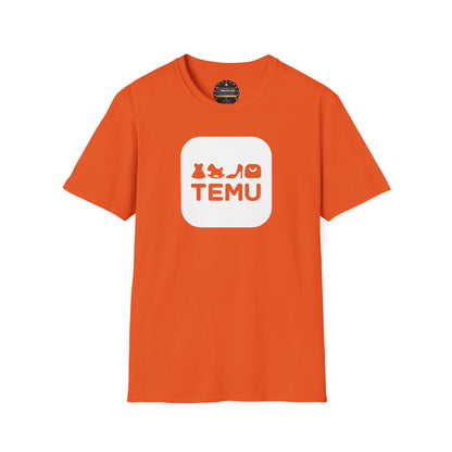 T-Shirt with Temu logos for Delivery drivers