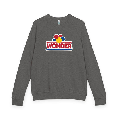 Crewneck Sweatshirt — Retro Colorful Wonder Bread Graphic