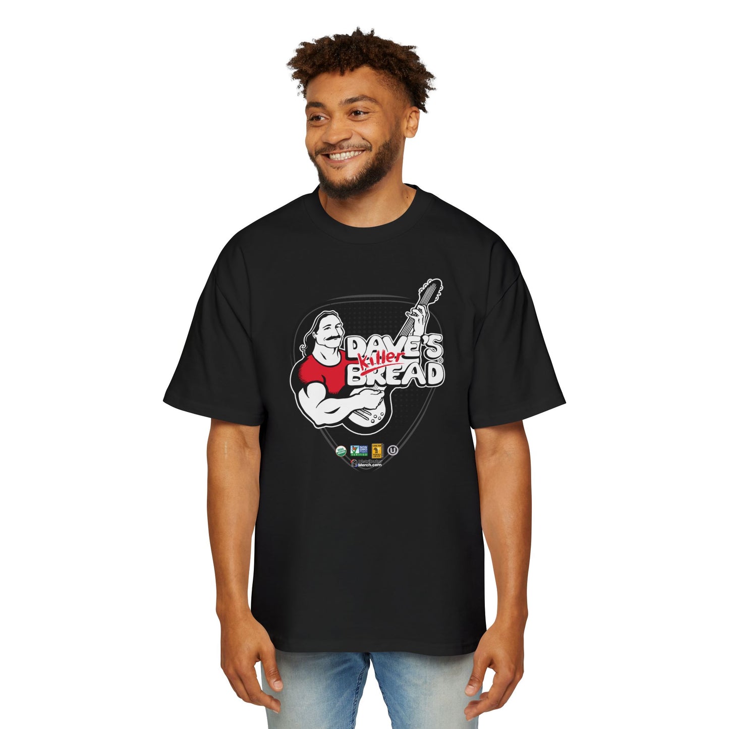 Camiseta de manga larga DKB para hombre, talla grande y pesada