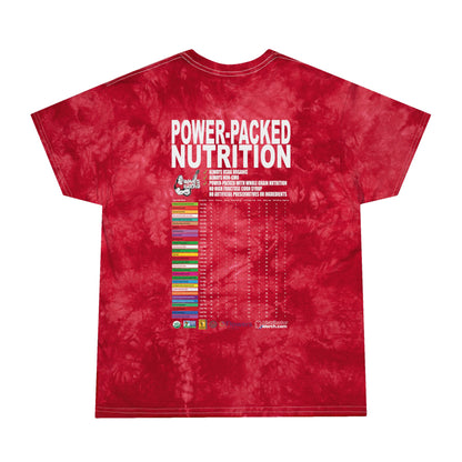 Dave's Killer Bread Bold Tie-Dye Tee, Unique Graphic Shirt, Fun Casual Look, Gift for Fitness Lovers, Summer Style, Festival Wear, Retro Vibes