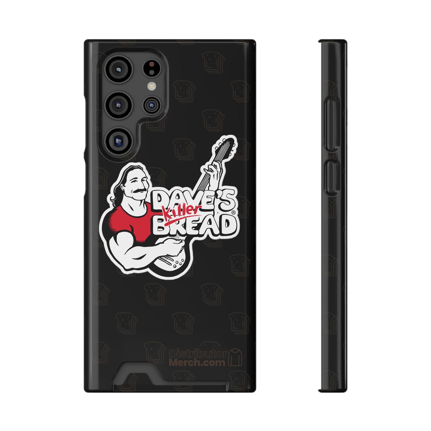 Phone Case With Card Holder, Dave's Killer Bread Logo.