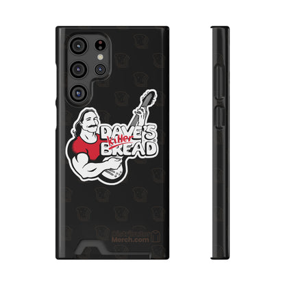 Phone Case With Card Holder, Dave's Killer Bread Logo.