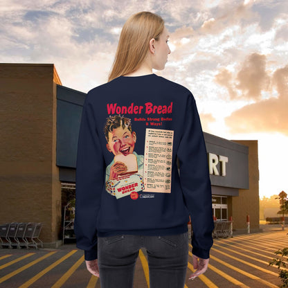 Wonderbread Two side print Crewneck Sweatshirt