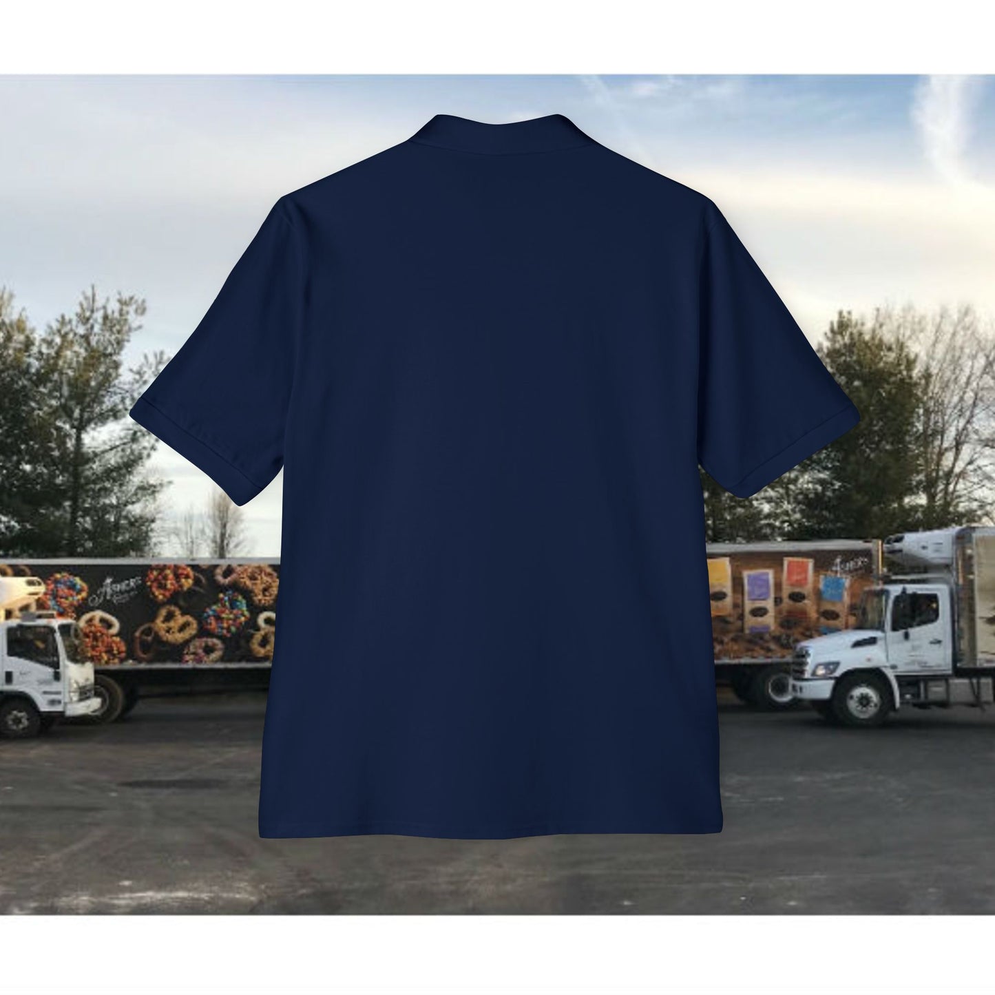 Nature's Own Men's Piqué Polo - Casual Elegance for Everyday Adventures