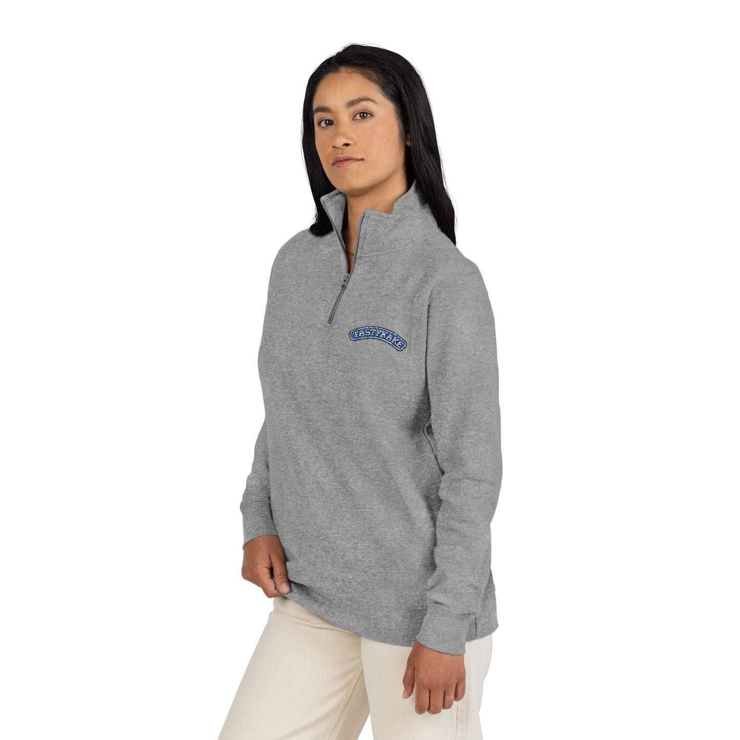 Quarter-Zip Fleece Pullover with TastyKake Embroidered logo