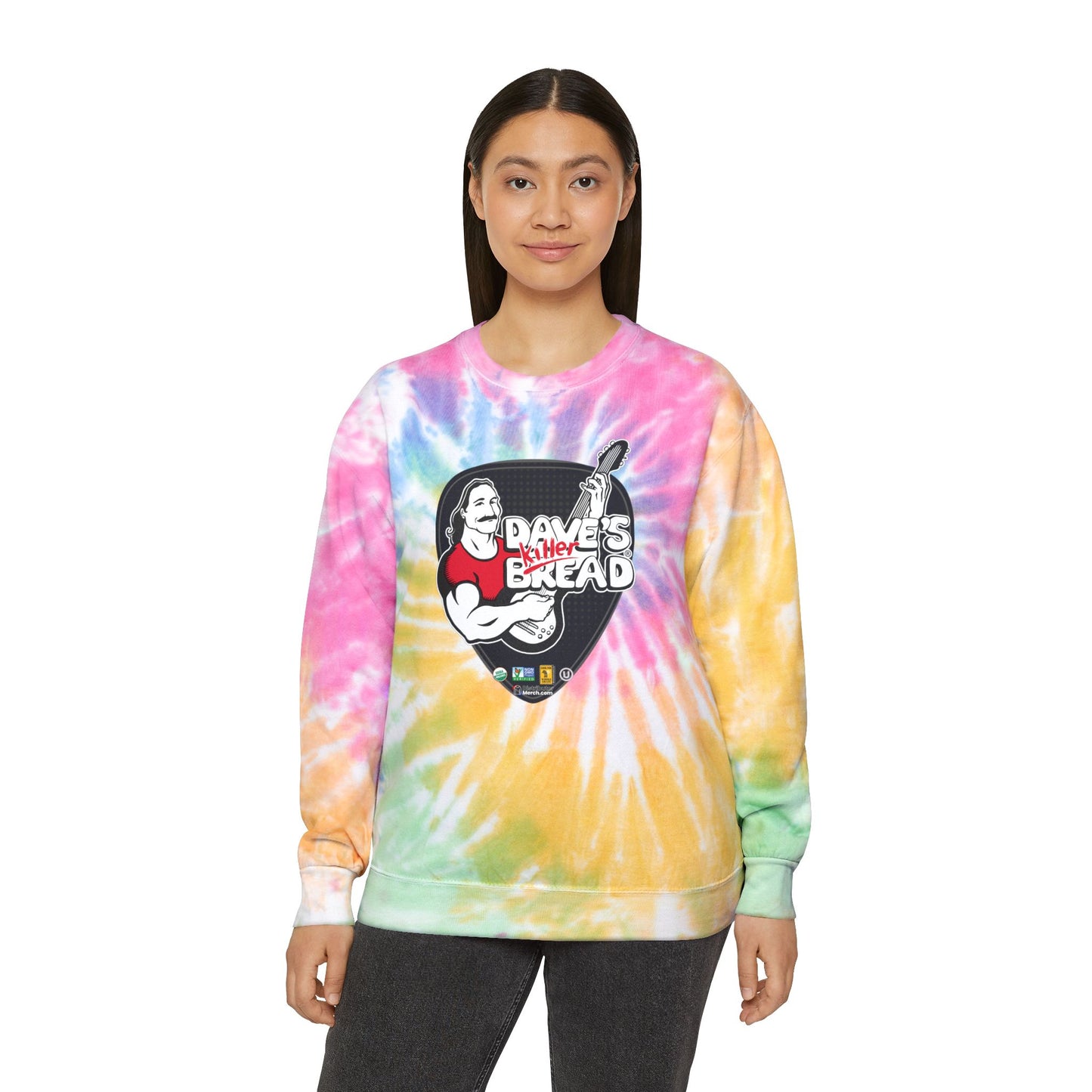 Dave's Killer Bread Unisex Tie-Dye Sweatshirt, Groovy Style Pullover, Casual Comfort Hoodie, Retro Gift for Her Him, Cozy Tie-Dye Crewneck, Fun Statement [...]