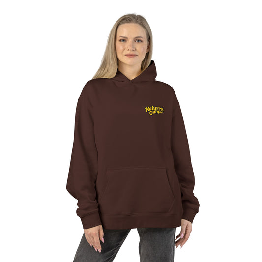 Relaxed Hoodie with Embroidered Nature's Own Logo