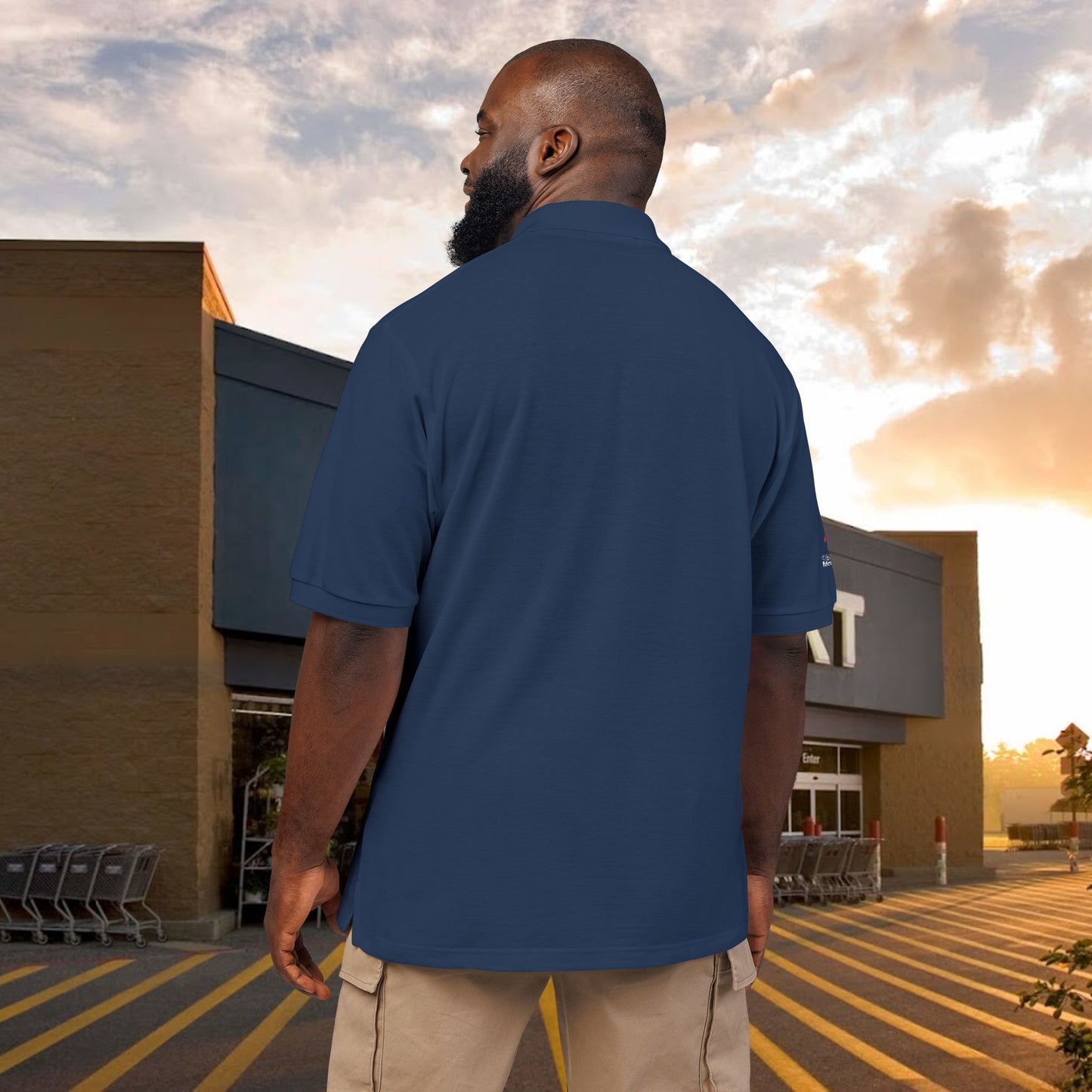 Wonderbread Embroidered unisex Polo Shirt