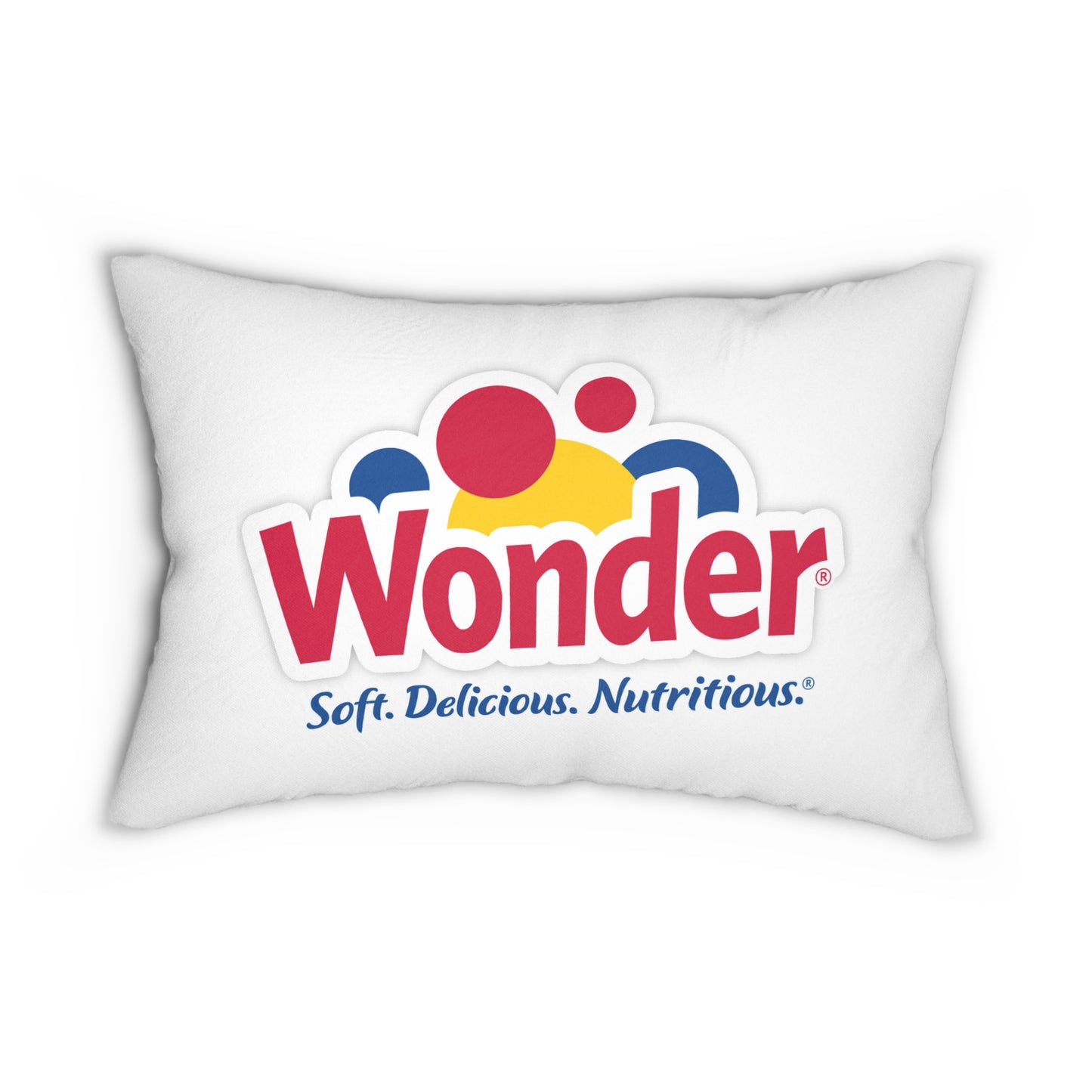 Spun Polyester Lumbar Pillow, Wonder bread