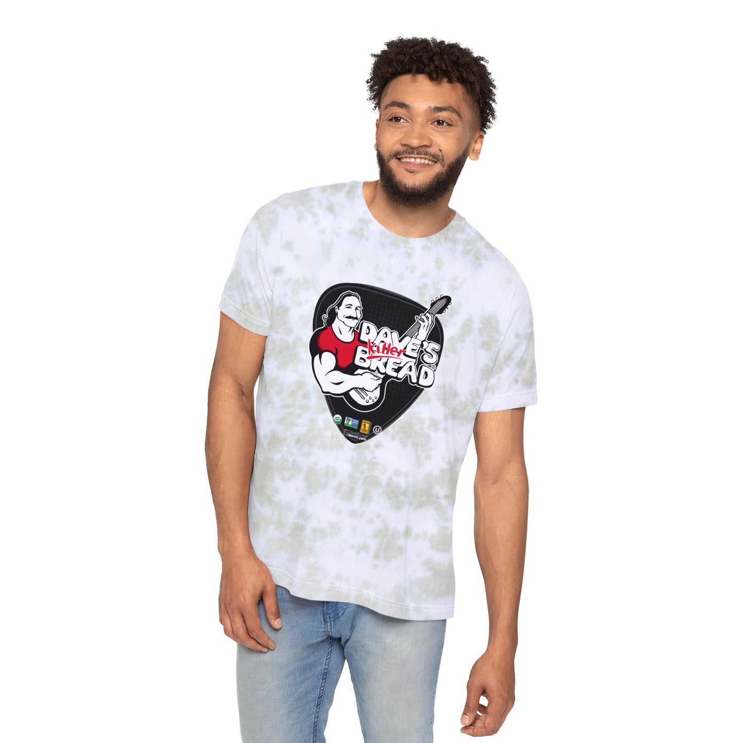 Dave's Killer Bread Unisex Tie-Dye Graphic Tee – Casual Cool Vibes, Music Lovers Shirt, Festival Fashion, Gifting for Foodies, Summer Wardrobe Essential