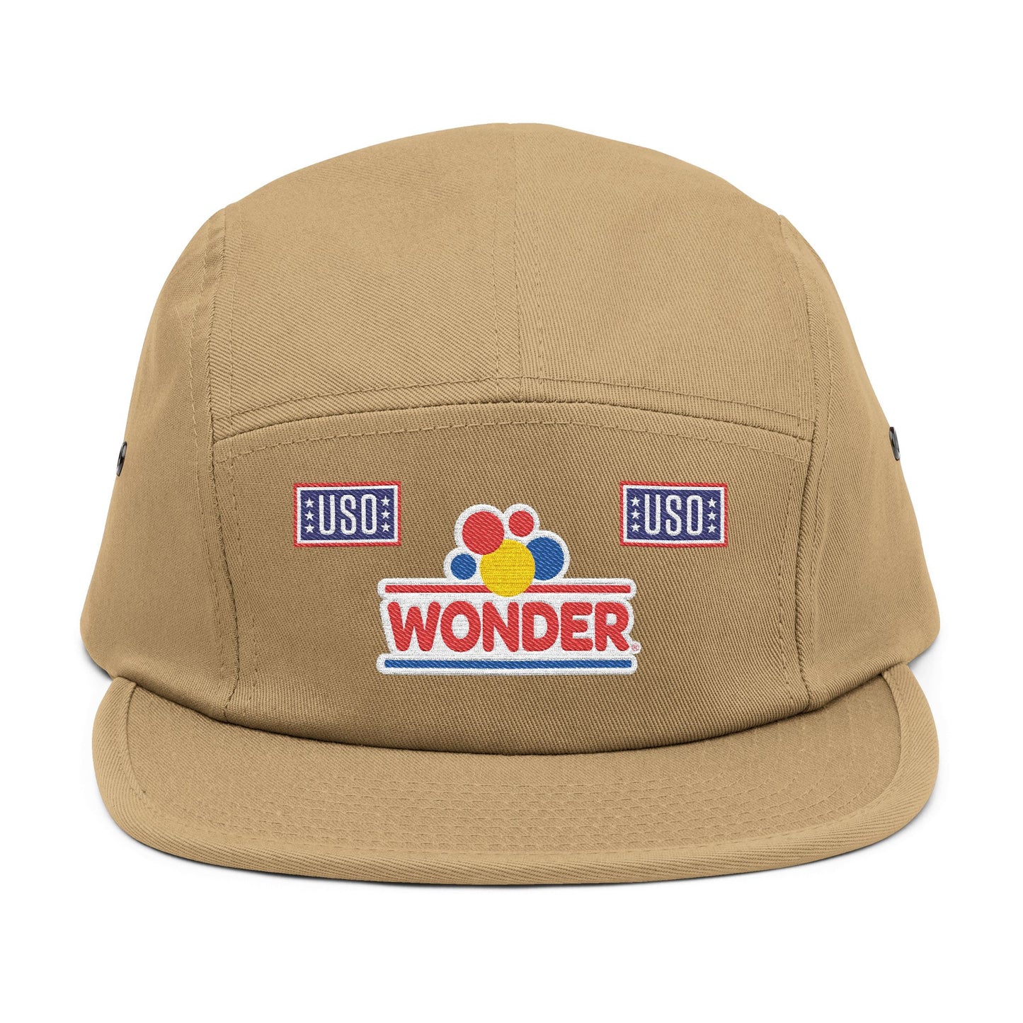 Wonder bread USO Embroidered CAMO 5-Panel Cap