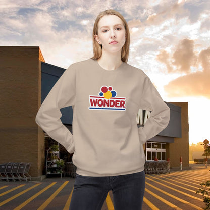 Wonderbread Two side print Crewneck Sweatshirt