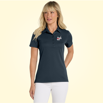 Oceanside Polo Shirt for Women, Stylish Golf Shirt with Dave's Killer Bread Logo
