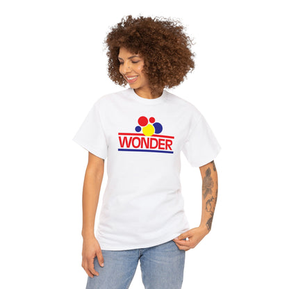 Unisex Heavy Cotton Tee, Wonder bread