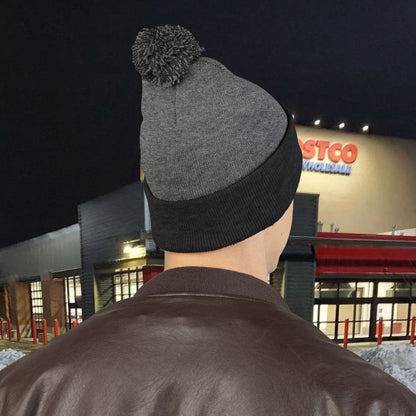 Wonderbread Embroidered Pom-Pom Knit Cap – TastyKake Logo