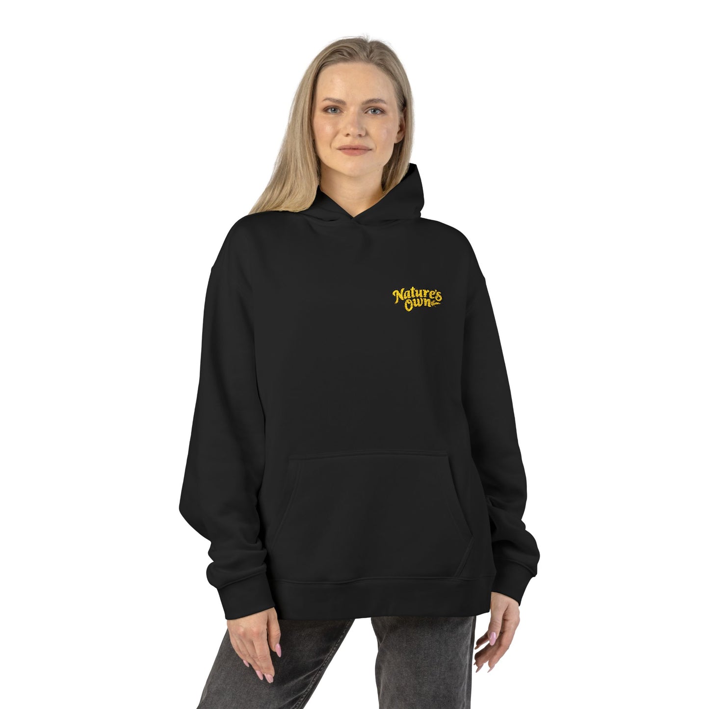 Relaxed Hoodie with Embroidered Nature's Own Logo