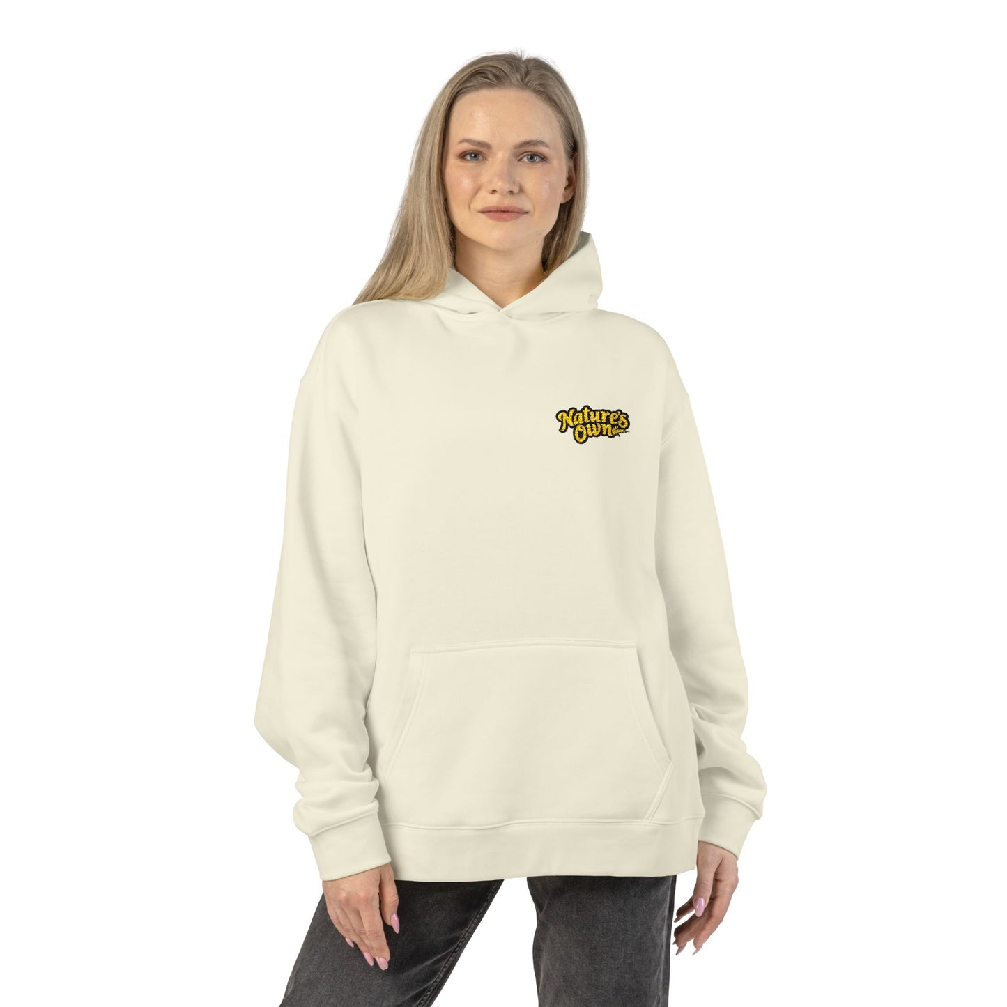 Relaxed Hoodie with Embroidered Nature's Own Logo