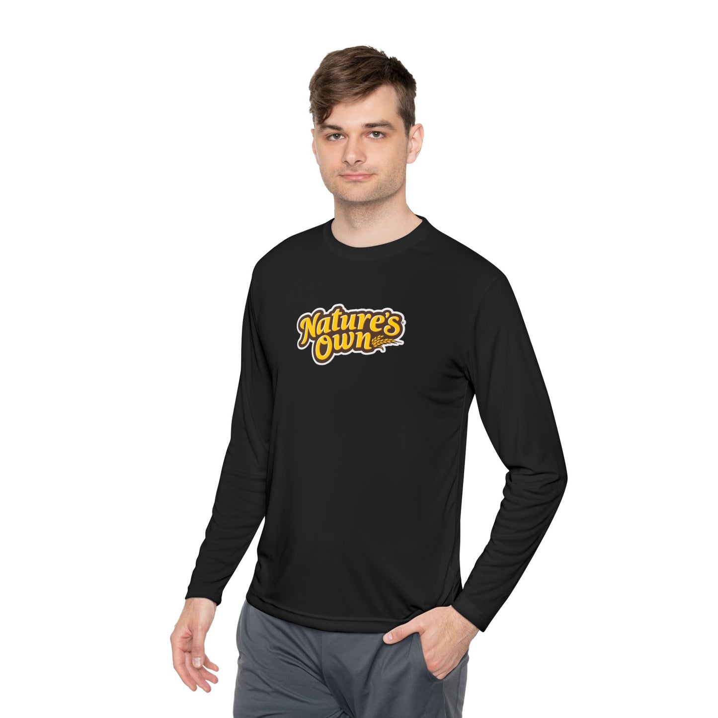 Nature's Own Long Sleeve Tee — 'Goodness of Nature' Logo Shirt