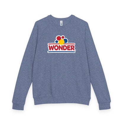 Crewneck Sweatshirt — Retro Colorful Wonder Bread Graphic