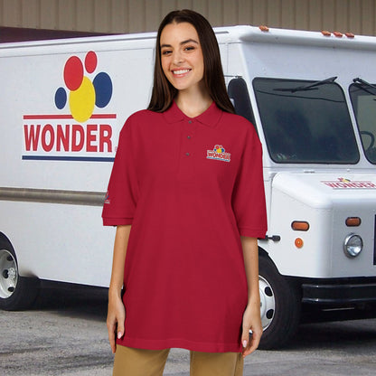 Wonderbread Embroidered unisex Polo Shirt