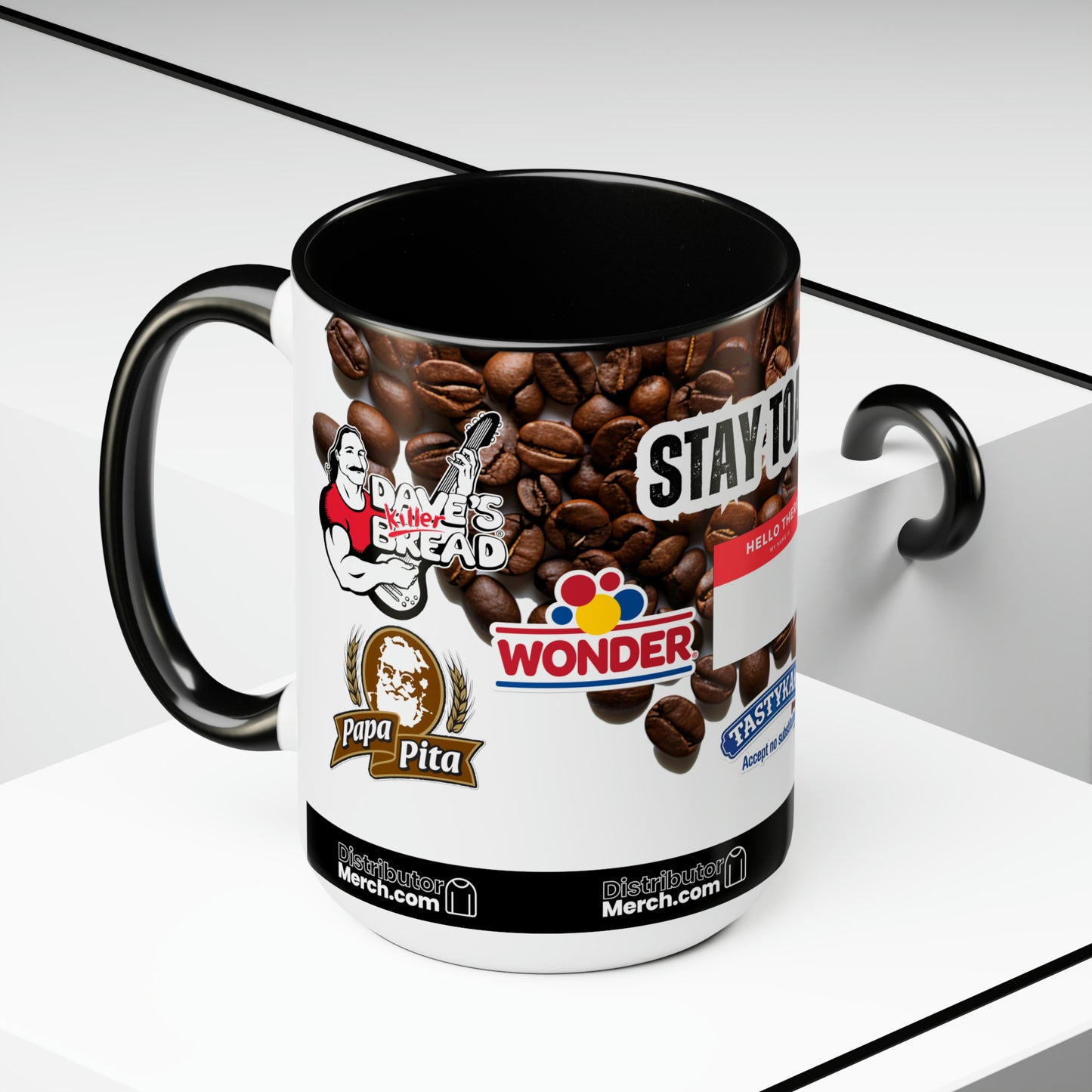 All Logos, Coffee Mug, Two tone, 15oz