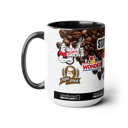 All Logos, Coffee Mug, Two tone, 15oz