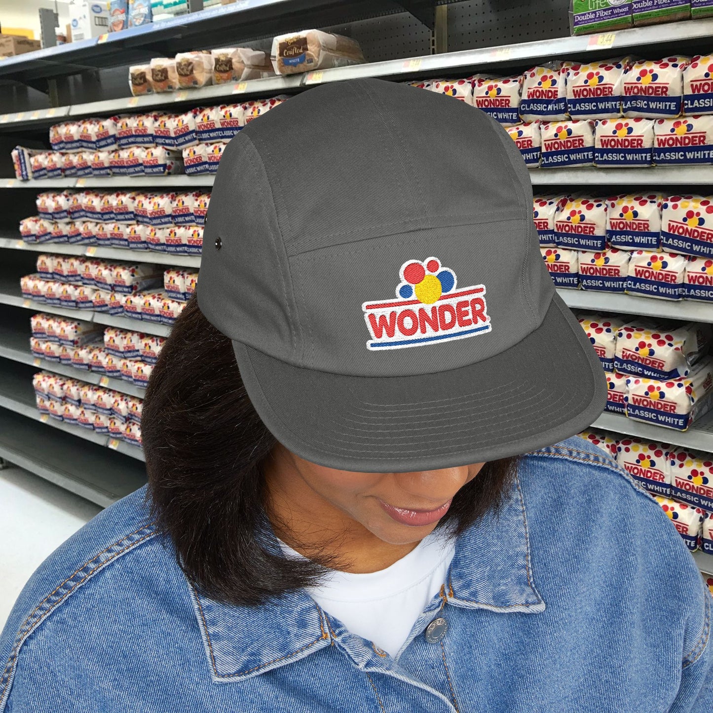 Wonderbread Embroidered 5-Panel Cap