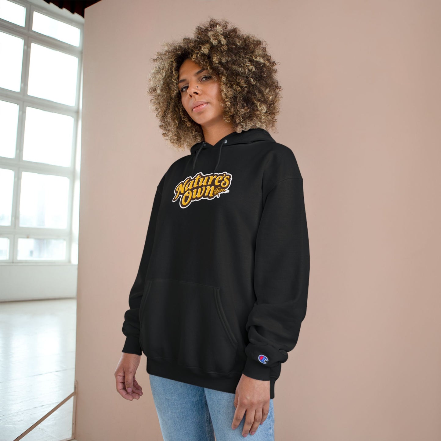 Champion Pullover Hoodie with Nature's Own Logo