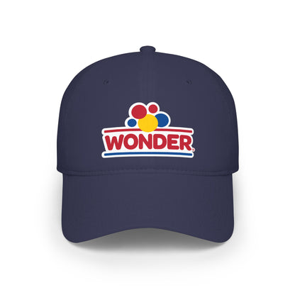Low Profile Baseball Cap with embroidered Wonder bread Hat