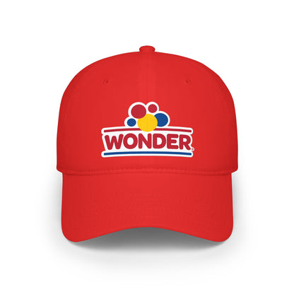 Low Profile Baseball Cap with embroidered Wonder bread Hat