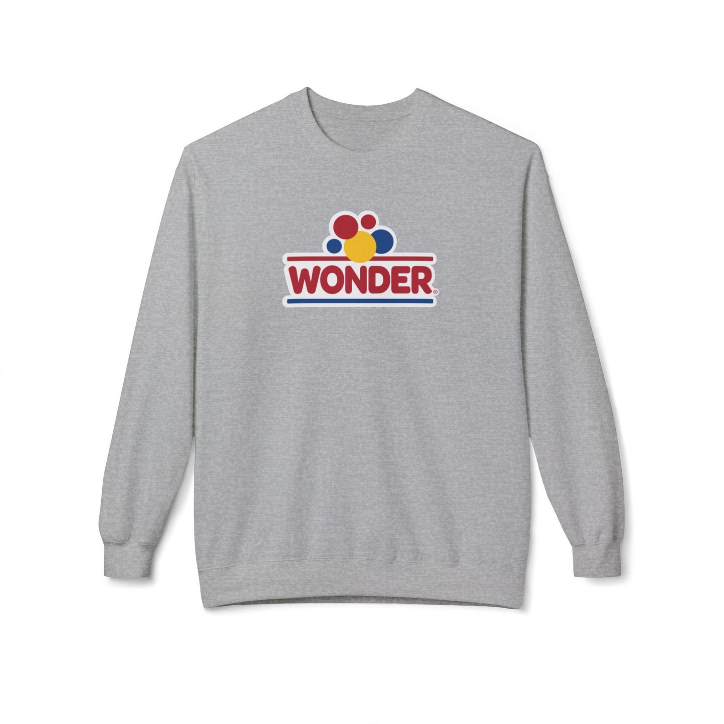 Wonderbread Two side print Crewneck Sweatshirt