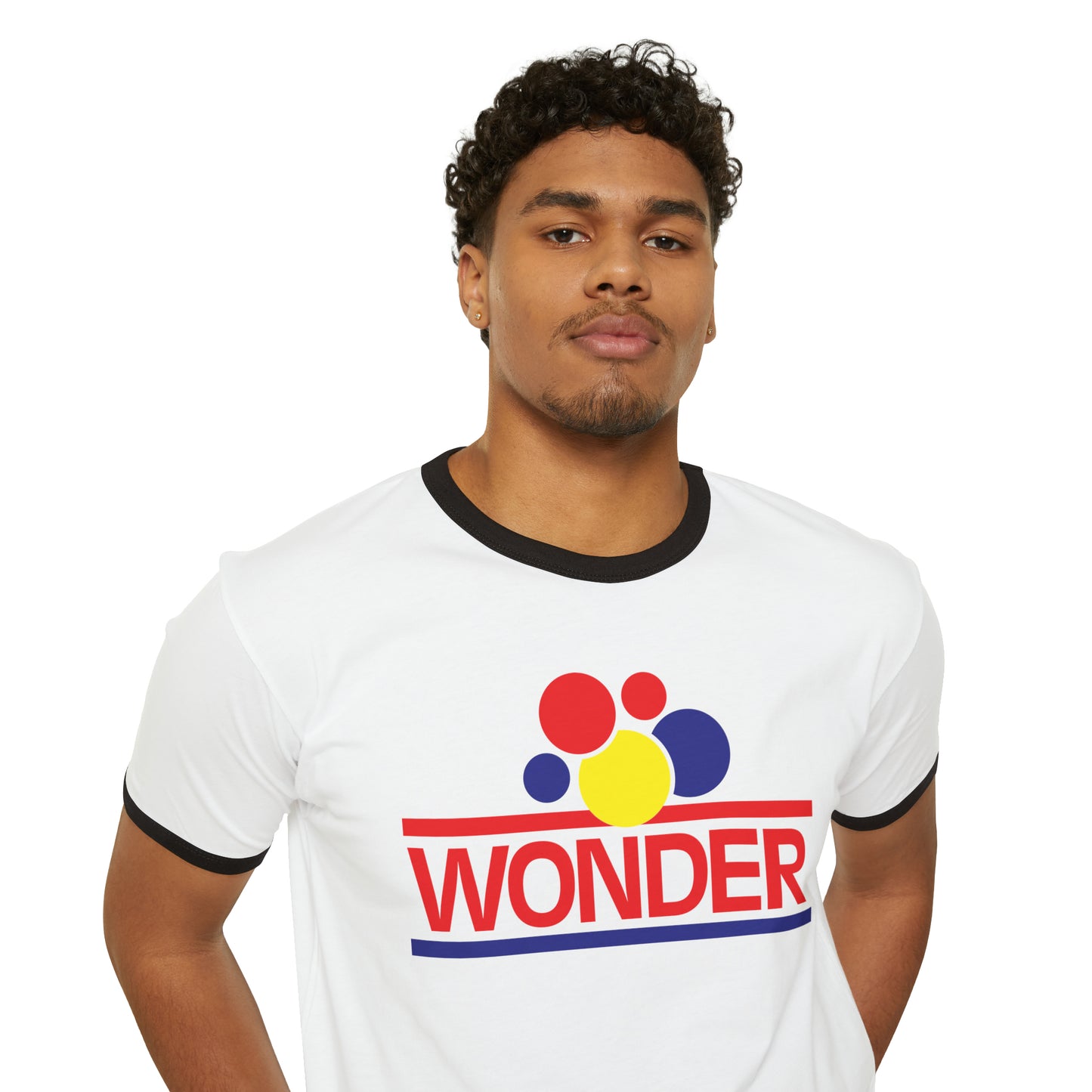 Wonder bread Cotton Ringer T-Shirt  Unisex